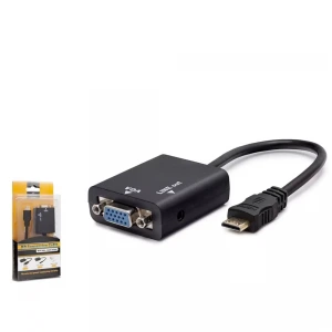 HADRON HDX7762 ÇEVİRİCİ HDMI MİNİ TO VGA SESLİ